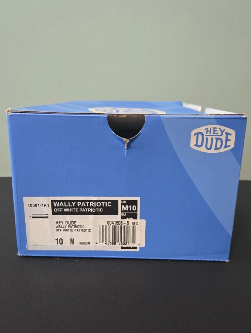 Hey Dude Wally Patriotic Slip-On Shoes